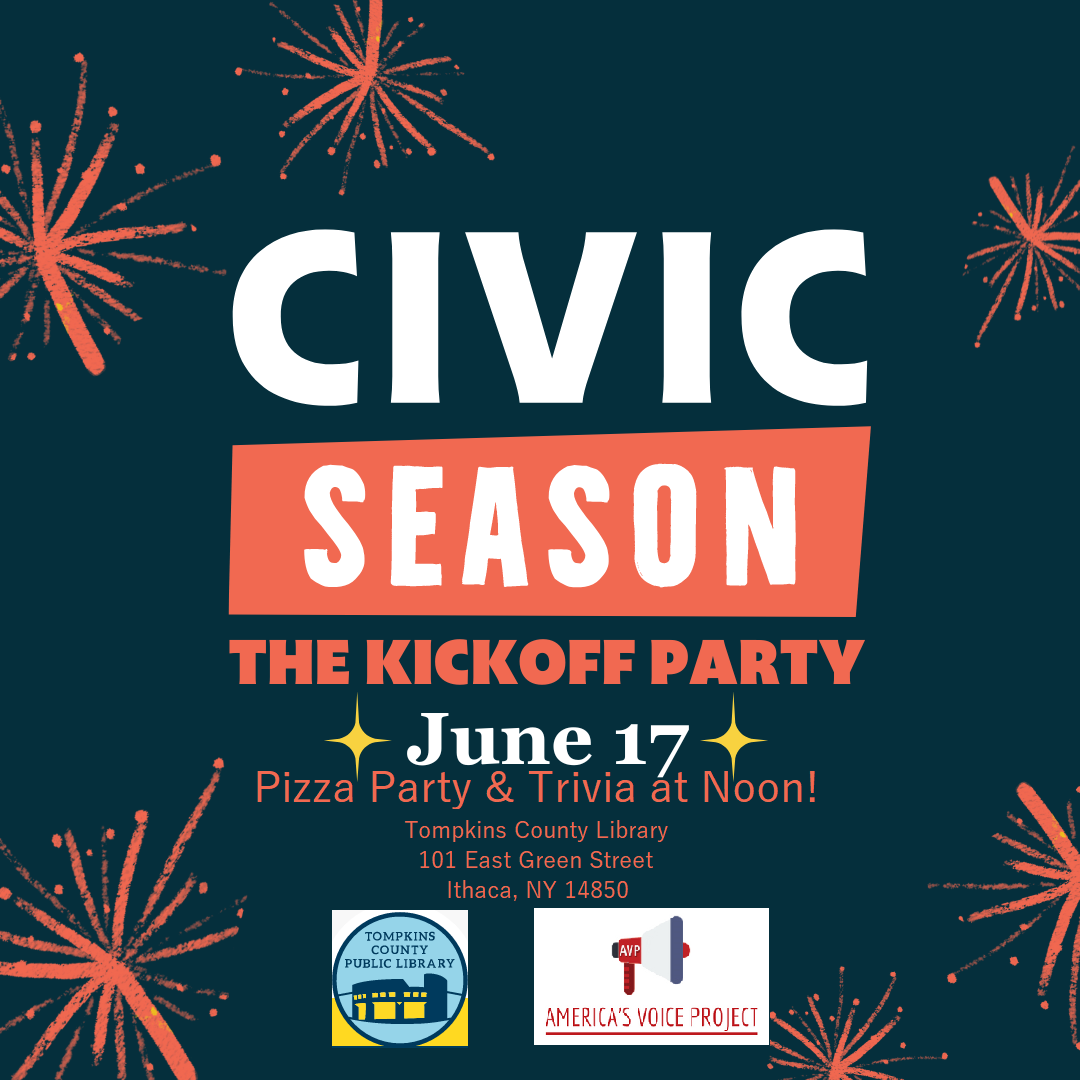 Slice of History: Civic Season Community Trivia and Pizza Party presented by America’s Voice Project (Roper Center)