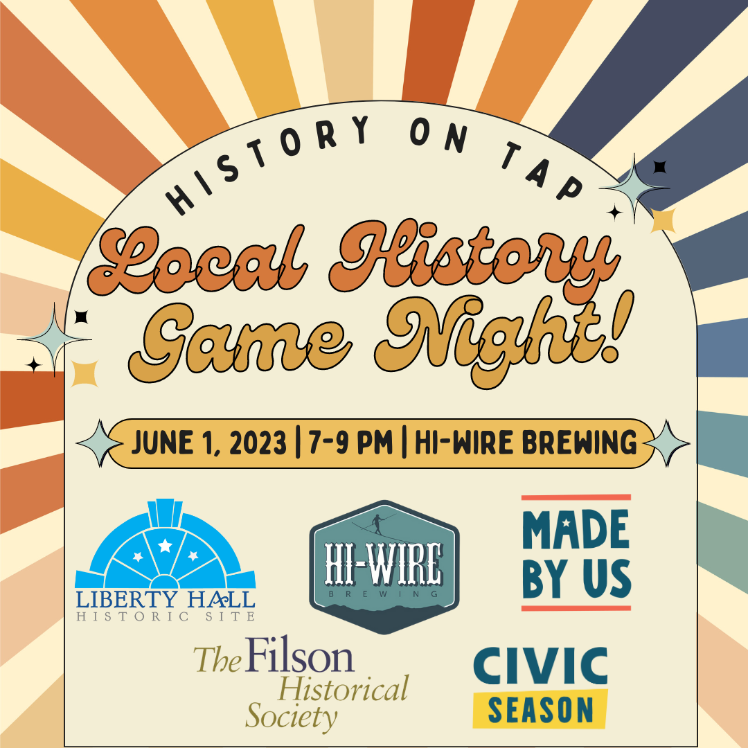 Slice of History: Local History Game Night!
