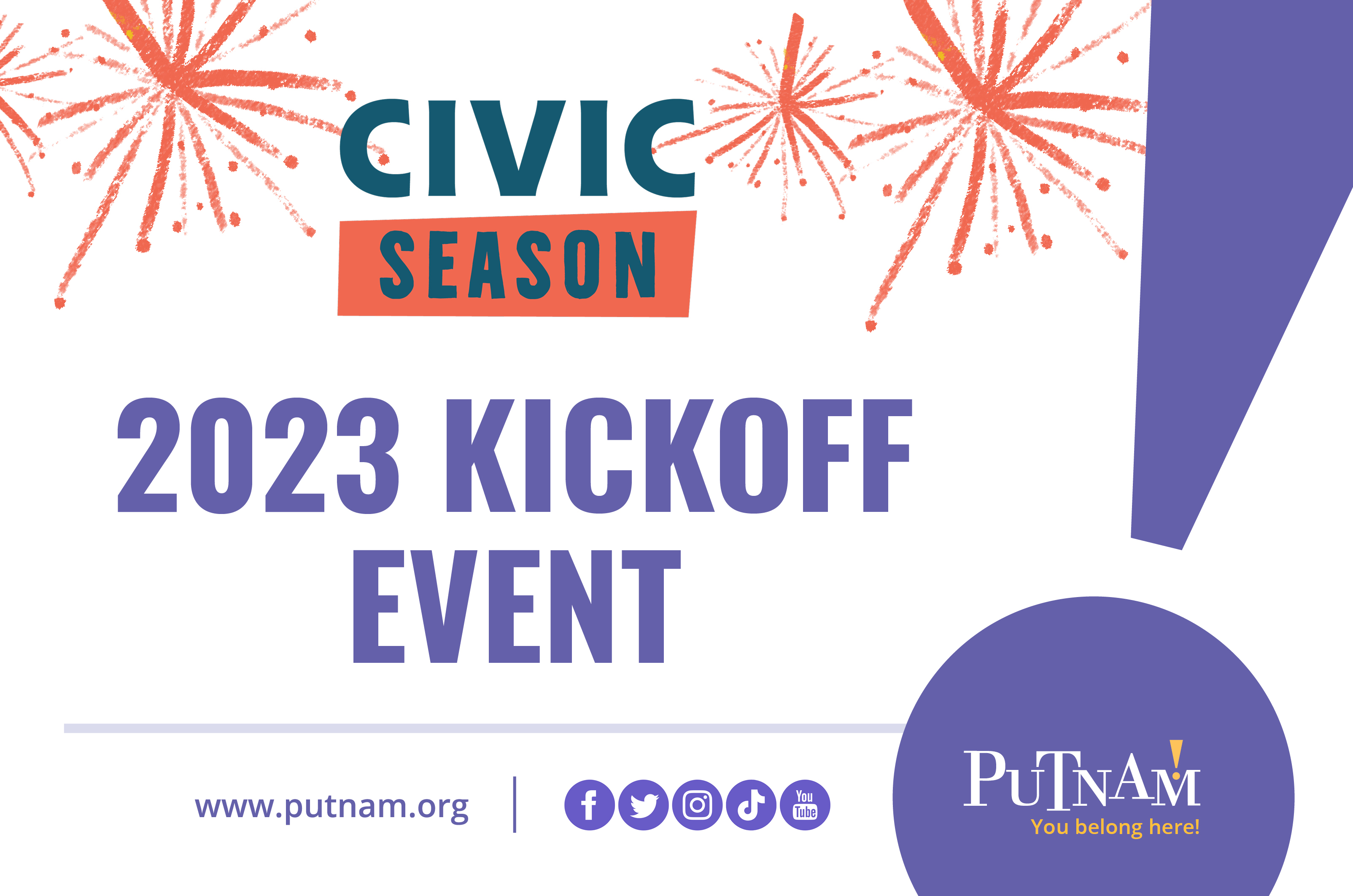 Civic Season Kickoff with Putnam Museum Superheroes